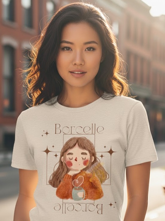 "Borcelle" Cute Girl Design